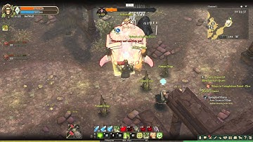 Tree of Savior CBT - Reaverpede Boss Fight at Escanciu Village with 122 Paladin