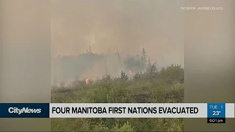 A thousand Manitobans forced to evacuate wildfires