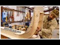 Curved Woodworking // Making the Bench Seating for my Argosy Airstream