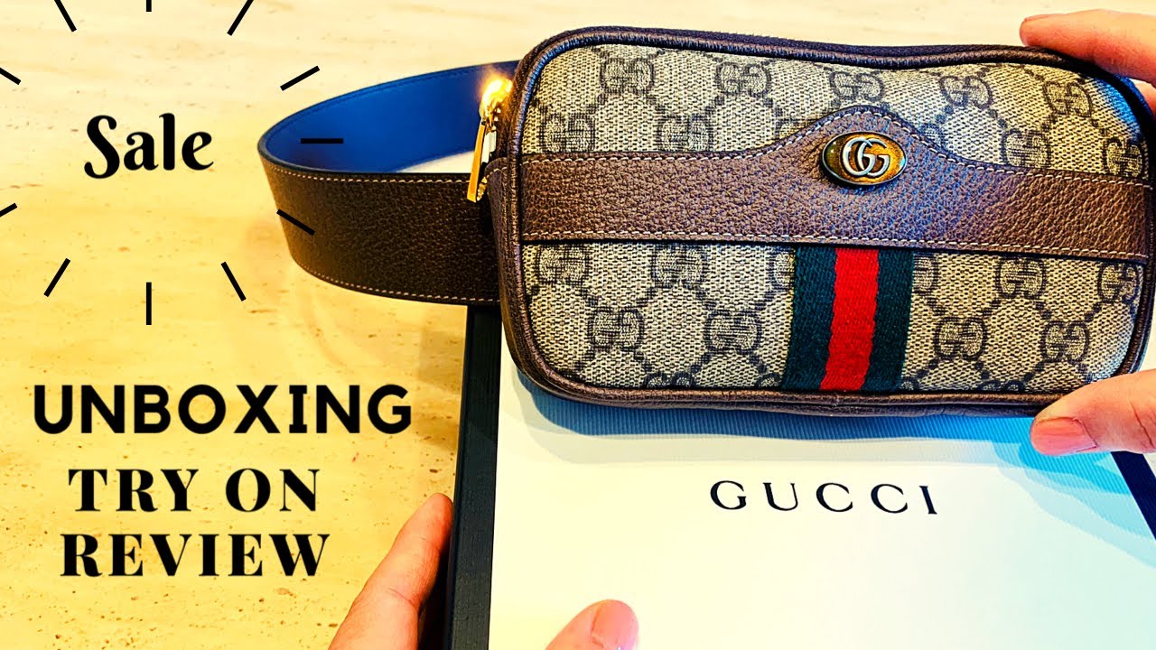 Gucci Ophidia GG Supreme Mini Bag Unboxing 