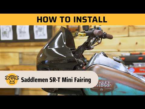 How to Install Saddlemen SR-T Mini Fairing | Weekend Wrenching