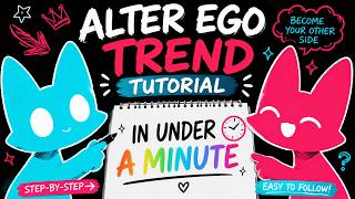 Tutoriol for Alter ego trend