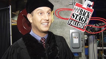 Backstage Fallout - Got anger issues?! - Raw - January 21, 2013