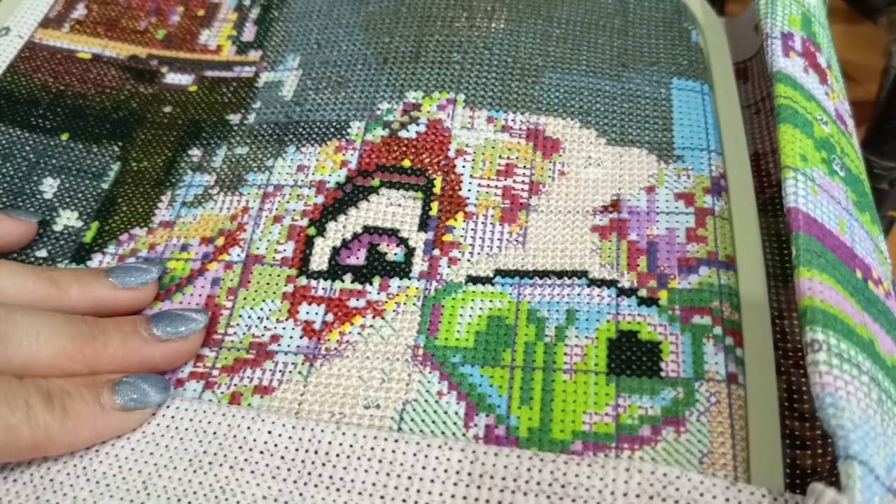 Мои покупки и мои продвижения по вязанию. 