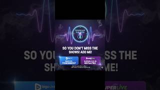 THE BIGGEST SHOW ON LIVE IS COMING! 🔊📽️​Don’t get left behind