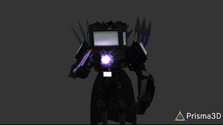 Test animation titan tv man teleport (P3D)