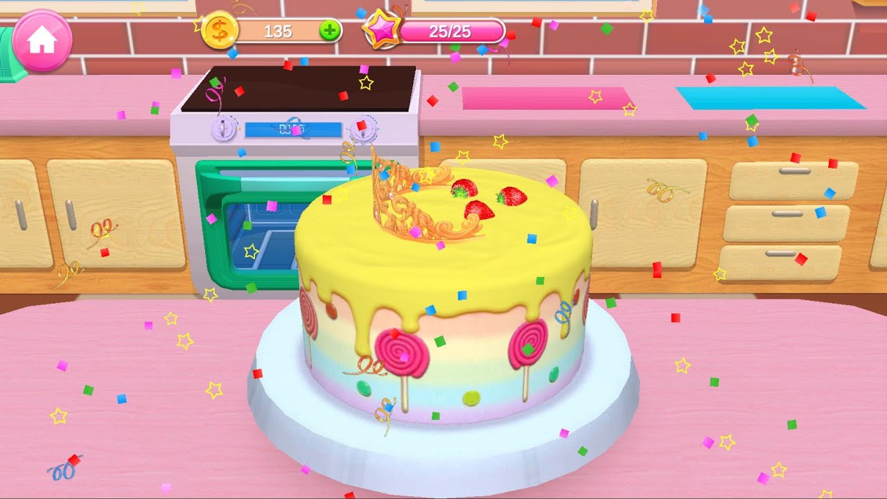 Fun Learn Cake Cooking 3D My Bakery Empire Baking and Decorating Game More Customers More
