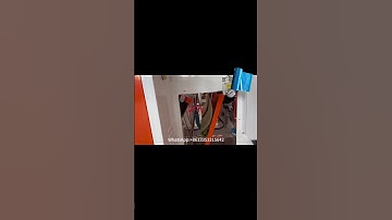 Biodegradable Flat Garbage Bag Roll Making Machine #bagmaking #bagmakingmachine#garbagebag #trashbag