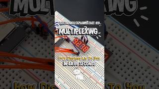 Multiplexing 🤯: How Displays Lie to You 😱- Electronics Explained Fast #0