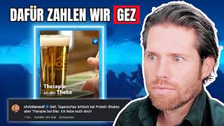 Tagesschau macht Werbung für Alkohol und du zahlst dafür!