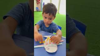 Rainbow Weaving Fish #uaekids #dubailife #uaebabies #dubaimoms #dubaikids #trending #dubaibabycare