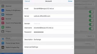 Changing your email password on your iPad Resimi