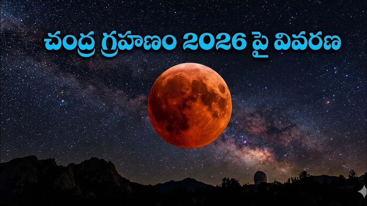 చంద్ర గ్రహణం పైన వివరణ