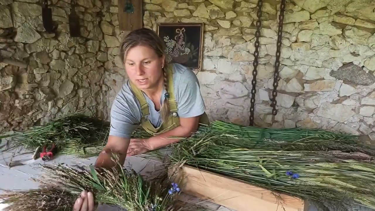 Wianek i snopek z traw