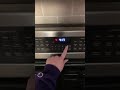 How to preheat the oven