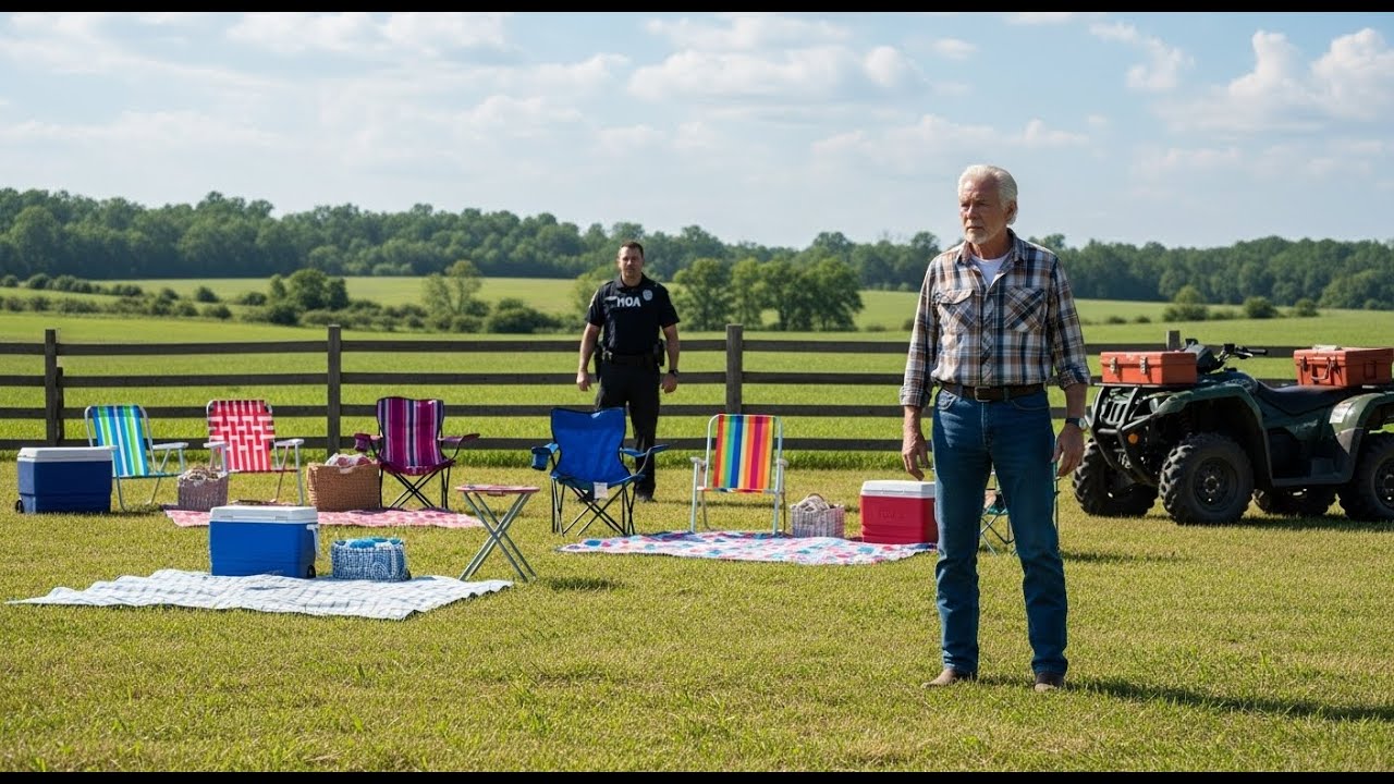 They Trespassed for a Picnic — Grandpa Turned Their ATV Into Fence Art