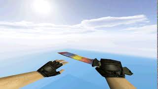 CS:GO Ursus Knife Marble Fade for CS 1.6