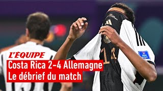 Costa Rica 2-4 Allemagne : Le débrief de l'élimination des Allemands (Coupe du monde 2022)