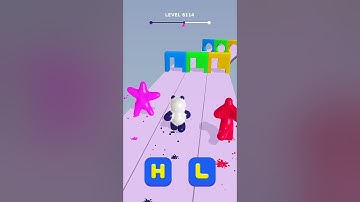 Best fun game ever (Blob Shifter 3D) level-6114 #games #shorts