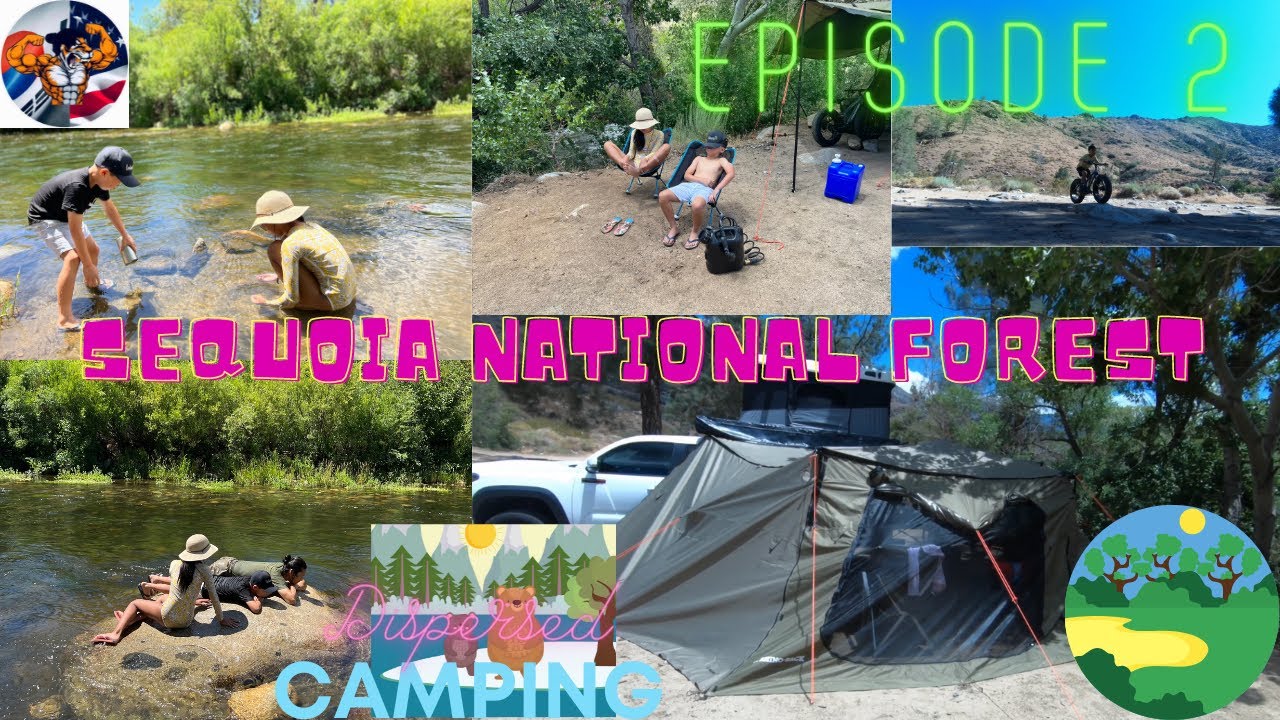 Sequoia National Forest | Dispersed Camping | 3 days without internet | outdoor | episode 2