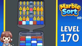 Marble Sort Level 170 Solution Walkthrough