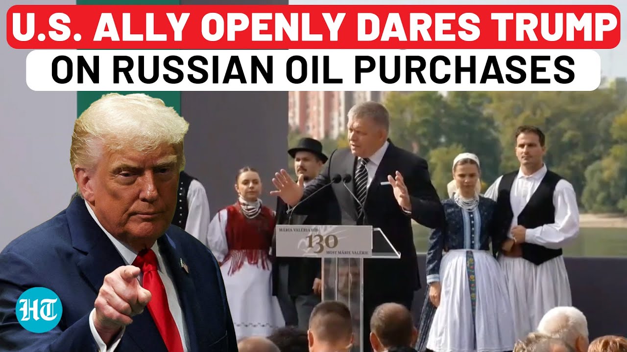 Days After Trump's UN Warning, NATO Ally Openly Defies US, EU Bosses On Buying Russian Oil| Slovakia