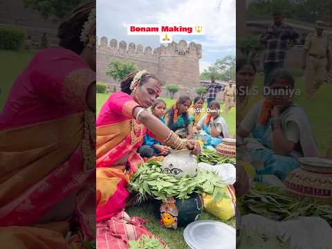 Bonam Making At Golconda Bonalu by Jogini Ravi Swamy & Jogini Nivedhana