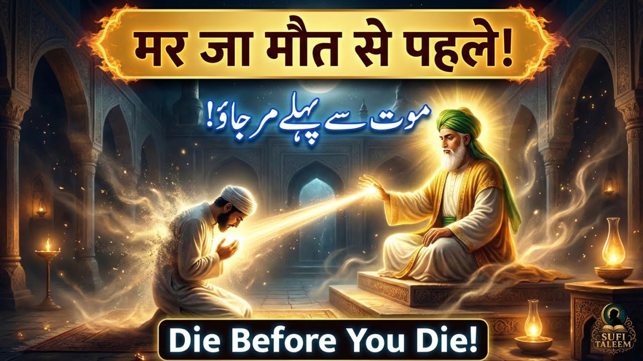 Mar Ja Maut Se Pehle! | Sufiyon Ke Poshida Raaz | Die Before You Die | Sufi Taleem