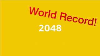 2048 World Record