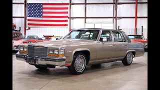 1986 Cadillac Fleetwood For Sale  Walk Aroundrunning 