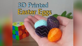 3D Printed Easter Eggs - Fancy shapes! Net Worth