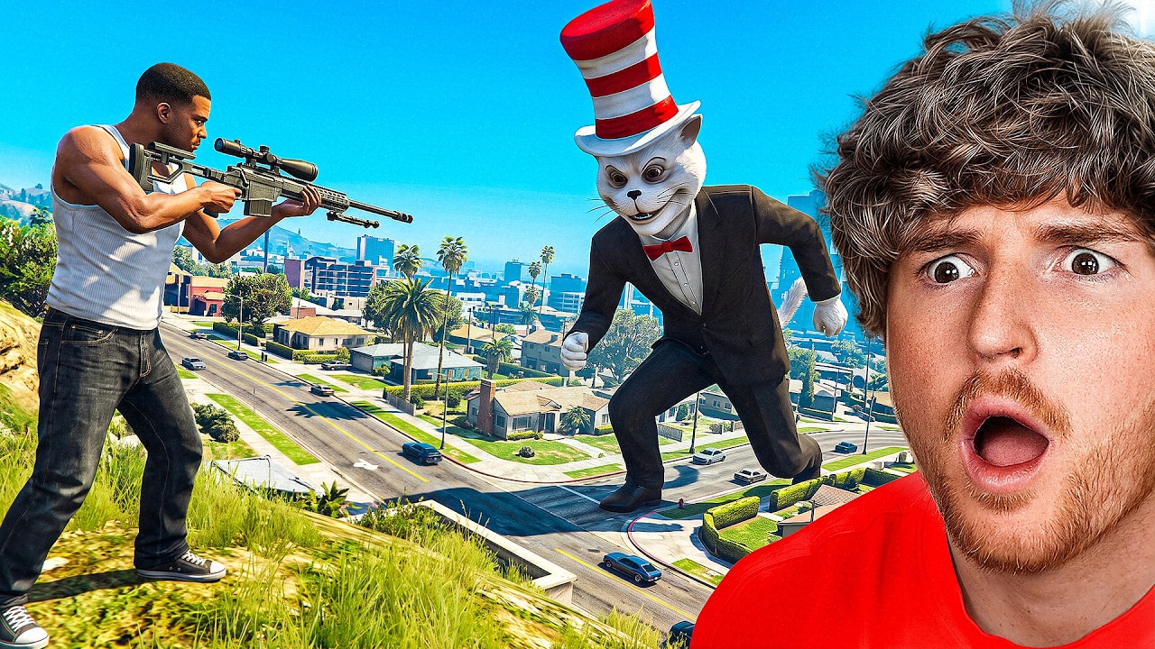 I Found A TITAN Cat In The Hat In GTA 5!