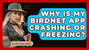 Why Is My BirdNET App Crashing Or Freezing? - Bird Watching Diaries