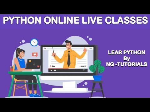 Python Online Live Classes | Learn Python Programming | Python for Beginners | NG Tutorials