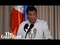 Philippines president admits extrajudicial killings
