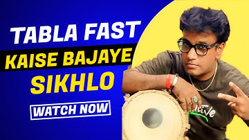 How To Play Tabla Fast Lesson By Shaadaab Shakoori #musician