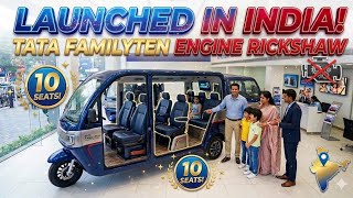 Tata Ka Sabse Powerful 10 Seater Rickshaw 🔥 Full Business Beast Review | Ride on