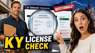 Information How to look up a contractor license in Kentucky Guide