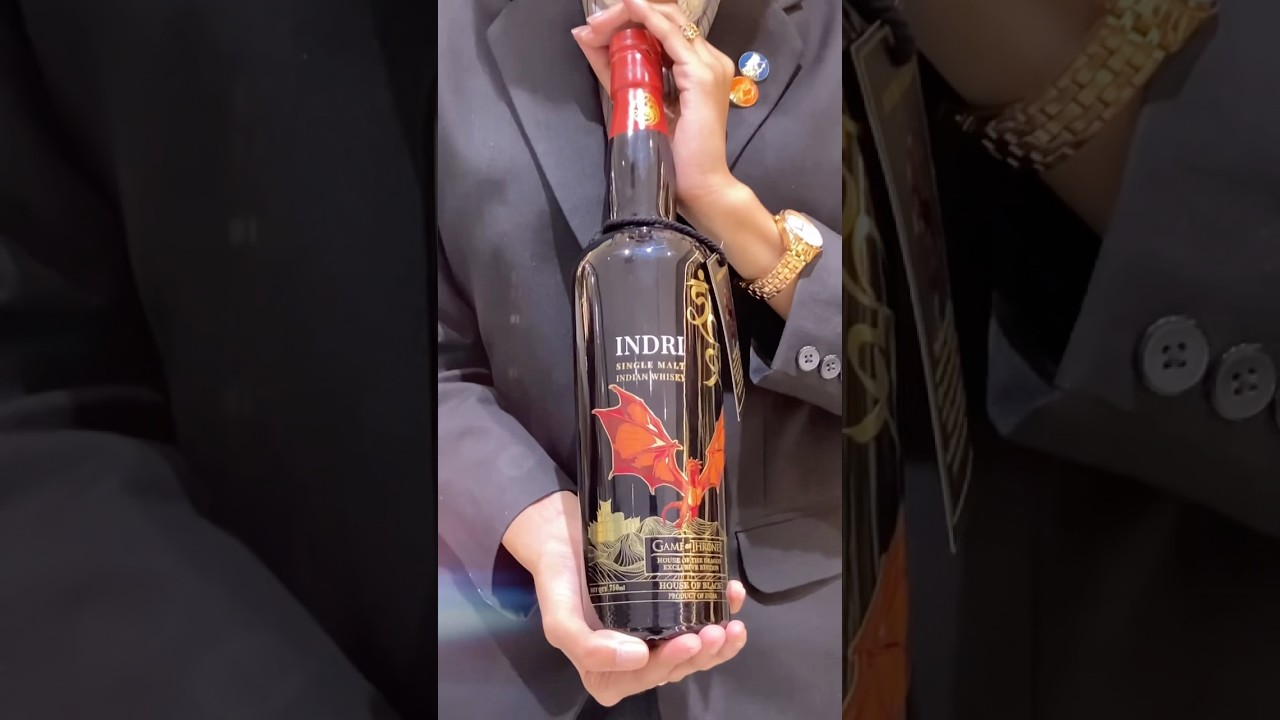 Game of Thrones edition “House of Green” INDRI SINGLE MALT whisky. 