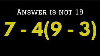 Most People Get This Math Problem Wrong!