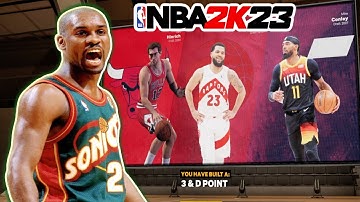 NBA 2K23 BEST GARY PAYTON BUILD