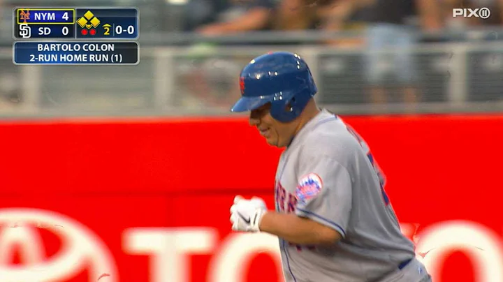 HE'S DONE THE IMPOSSIBLE!! Bartolo Colon launches a blast for first career homer vs. Padres - DayDayNews
