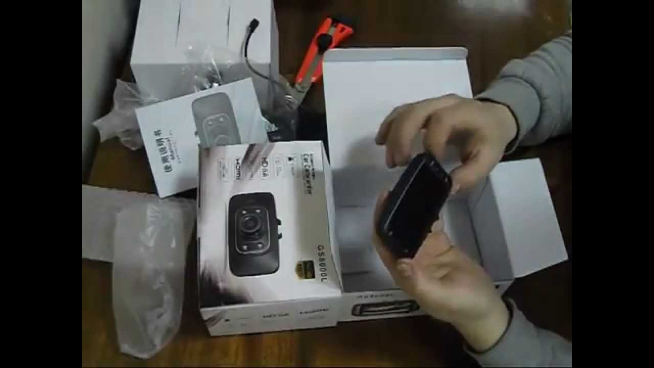 посылка из Китая №13 регистратор GS8000L