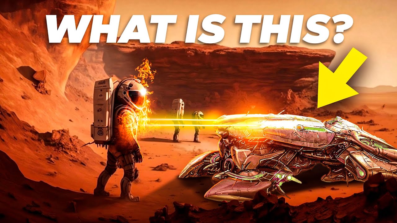 NASA's Rover Discovers Stunning Martian Alien Outpost! - YouTube
