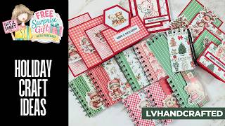 🎁 FREE GIFT!  Holiday Craft Ideas!