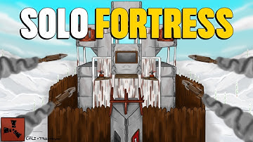 I Built the most defendable solo fortress in Rust...
