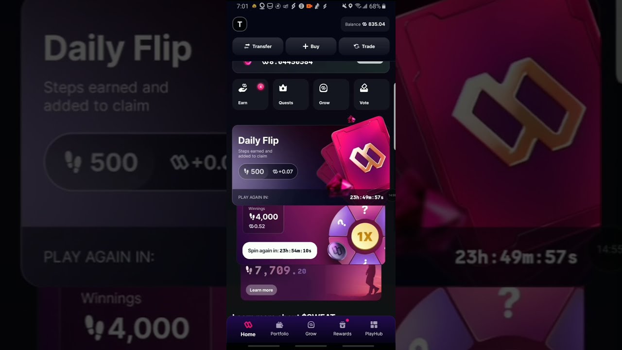 Sweatcoin wallet updates + this app is a game changer in 2025♦️🌟🔋