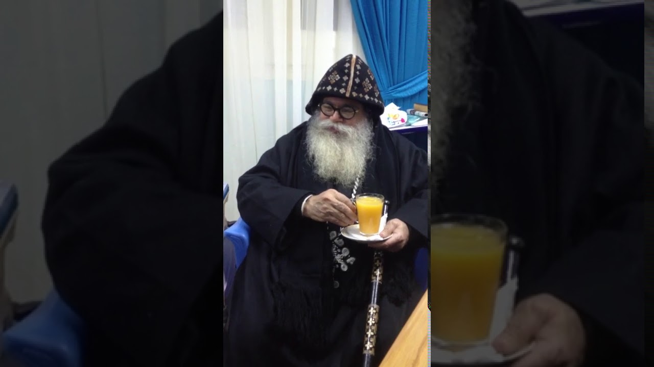 زيارة الأنبا صرابامون رئيس دير الأنبا بيشوى إلى نيافة الأنبا متاؤس رئيس دير السريان أطال الله حياته