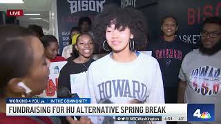 Howard U Students Fundraise for Alternative Spring Break Trips | NBC4 Washington