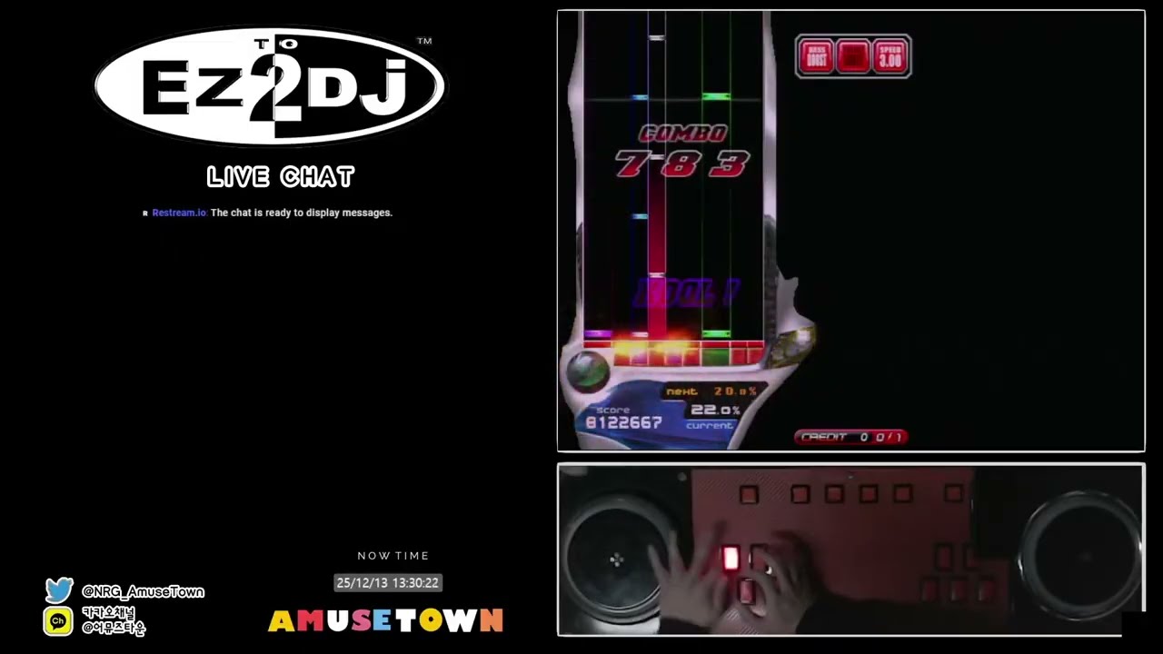 [EZ2DJ] BErA 7key Ch. D : Hyper Magic 481,110